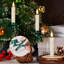 Bougies coniques sans flamme avec arbre de Noël à pince (paquet de 12)-136928163-136928164