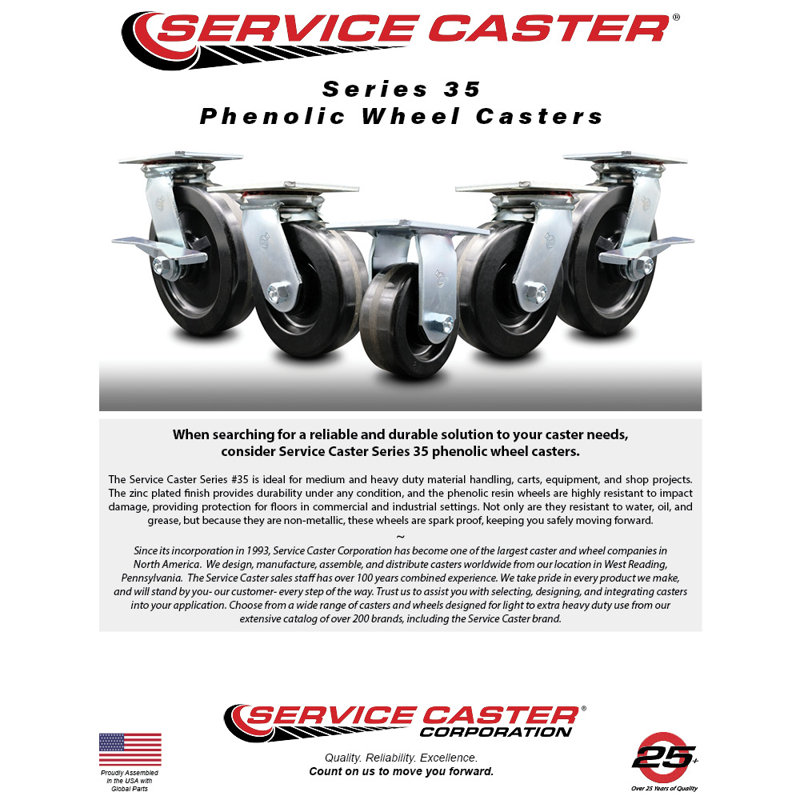 Heavy Duty Phenolic Caster