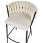 Aylena Upholstered Counter Stool with Metal Frame-859223854