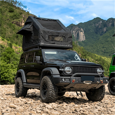 Portable Amphibious inflatable tent for camping Foldable Offroad Roof top tent Floating tent with ladder