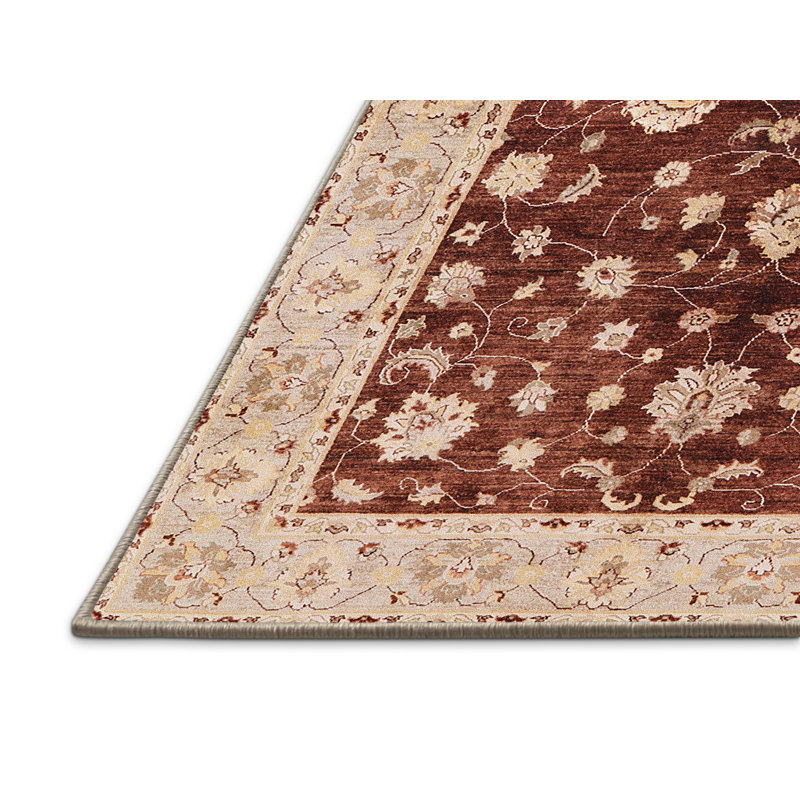Tapis beige / brun Mansford, Rectangle 4 pi x 6 pi