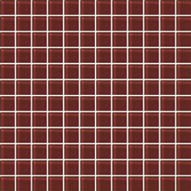 Torch Song 1'' W x 1'' L Glass Tile Mosaic Sheet, Scotch