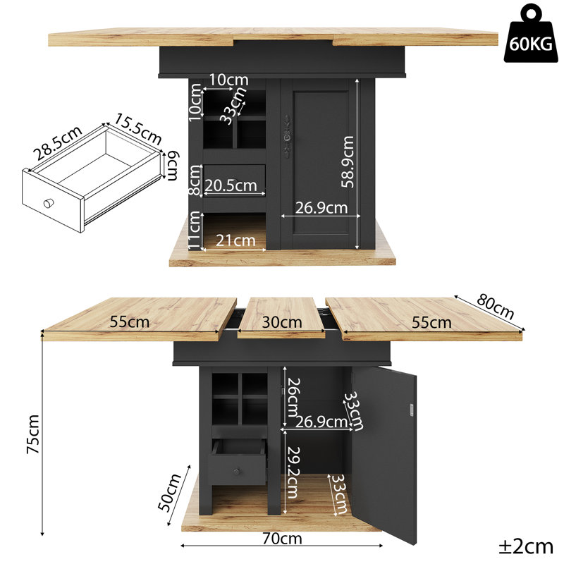 Extendable Dining Table