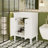 24'' Single Bathroom Vanity with Ceramic Top-97769827