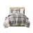 Plaid Duvet Cover Set