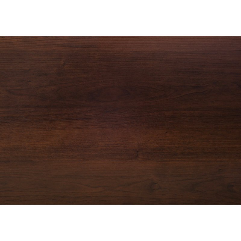 Stylish Media Stand, 42 Inch, With Brown Laminate And Storage Modern Open Concept