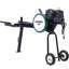 Double fendeuse à bûche électrique à double volant électrique portatif 12H Hotizontal 2HP 16A, fendeuse à bois électrique