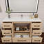Meuble-lavabo simple 58,9 po avec plateau en acrylique Victoria-98195174