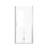 31-30"X 72" Bifold Shower Door, 1/4"(6Mm) Tempered Glass, Chrome Aluminum Frame, Explosion Proof Film-122371616
