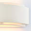Oxbrooke Ceramic Flush Mounted Sconce
