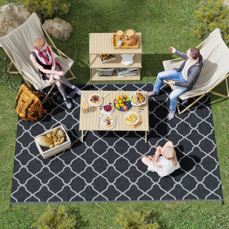 Geometric 182cm X 274cm Indoor / Outdoor Area Rug