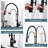 Pull Out Gooseneck High-Arc Kitchen Faucet-82627970