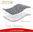 Dog Bed Covers Soft Plush Replacement Washable, Waterproof Dog Bed Liner Grey, Dog Mattress Cover, Pet Bed Cover 54X44 Inches, For Dog/Cat, Cover Only-2006715191