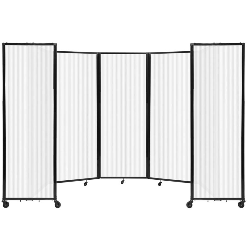 Cloison murale en polycarbonate 360, H 90 po x l 168 po, Opale