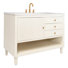 Meuble-lavabo double 47,75581 po avec comptoir en marbre