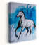 Cheval au galop, impression abstraite et énergique-129708290