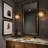 Glass Wall Sconce for Hallway