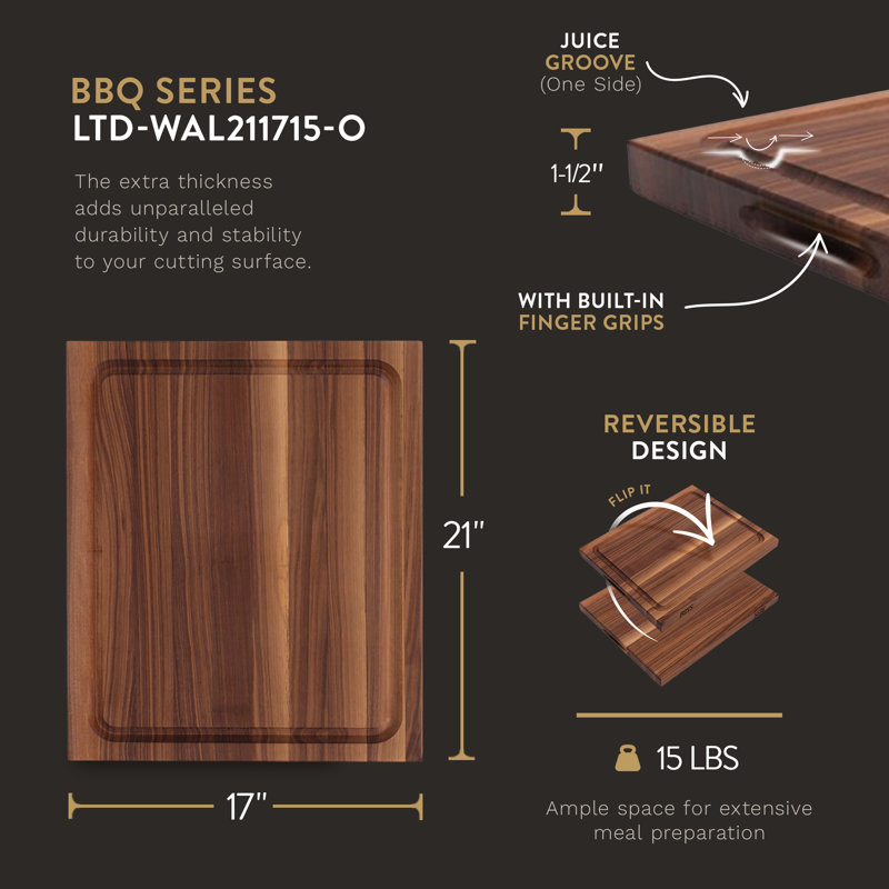 John Boos  Au Jus Carving Board Cutting Board