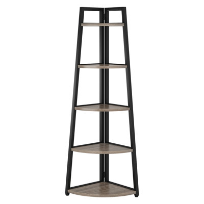 70.07" Tall Corner Shelf