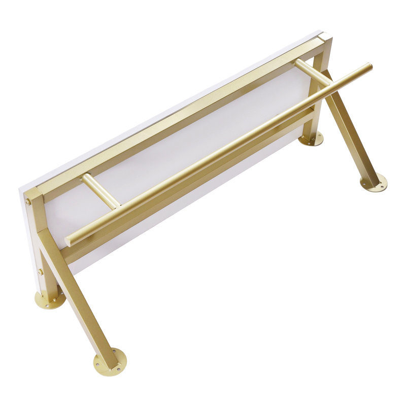 Wall-Mounted Clothes Rack With Shelf , Clothes Rack,Wall Mounted Garment Rack