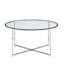 Leverette Cross Legs Coffee Table-36111820