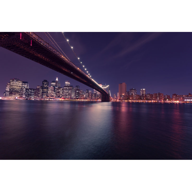Pont de New York, H 16 po x l 24 po x P 1,5 po