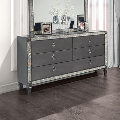 Commode 6 tiroirs Mukadder