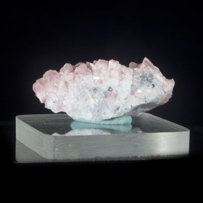Rhodochrosite with Quartz - American Tunnel, Colorado