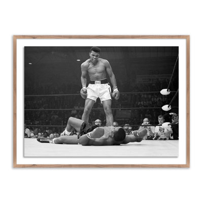 " Muhammad Ali Taunting Sonny Liston " by Getty Images