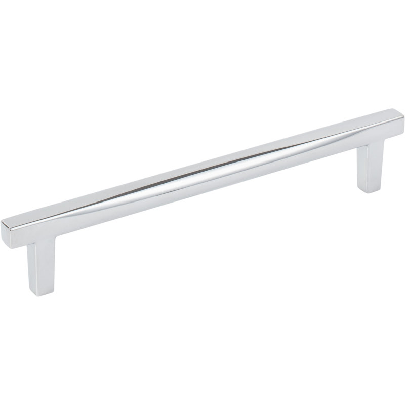 Poignée barre Whitlock, Chrome poli, 3 3/4"