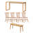 Long table work table Solid wood large board table-591484528