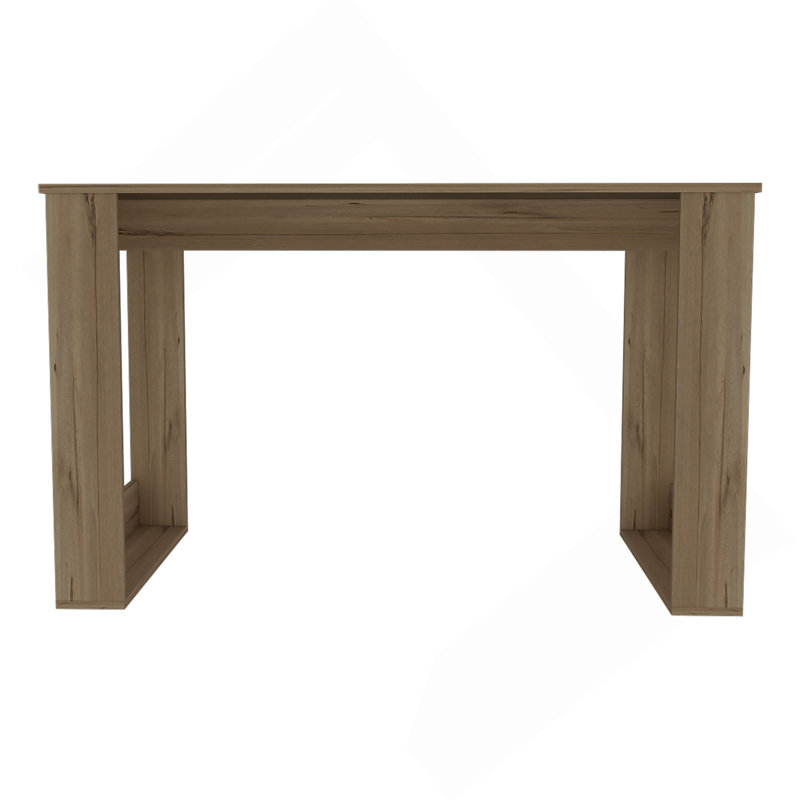 Bureau 120, quatre pieds - chêne clair