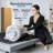 Massapequa Twin XL Massaging Adjustable Bed with Remote 12 Inch Memory Mattress Included