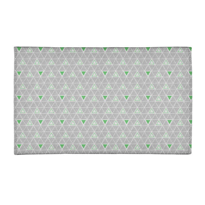 Chenille Geometric Indoor Rug