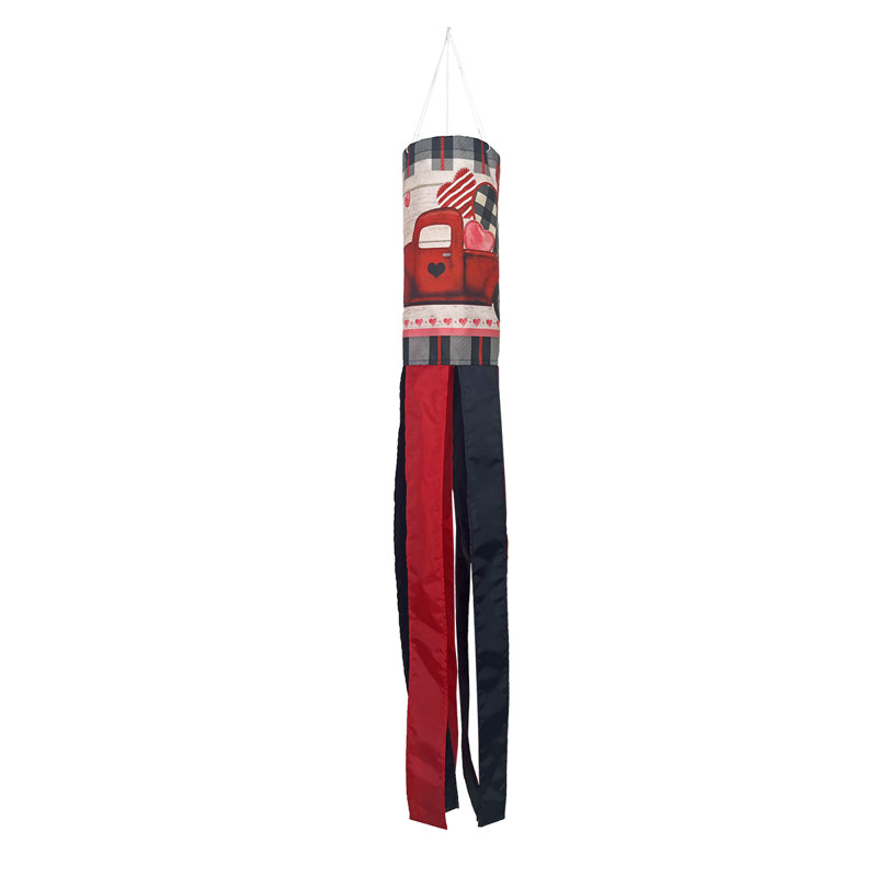 Valentines Love Pickup Windsock