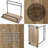 Acacia Wood Counter Top Book Stand