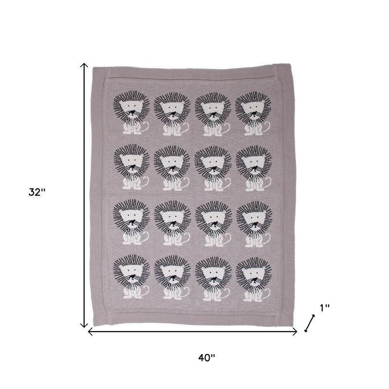 Couverture pour bébé 100% coton Abeyta