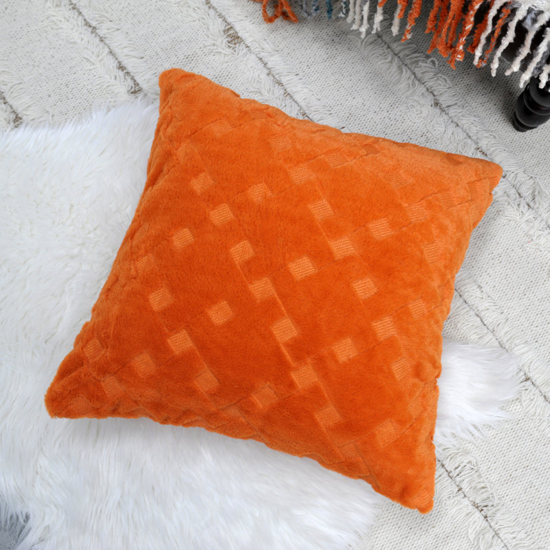 Housses de coussin Tatami, Orange brûlé