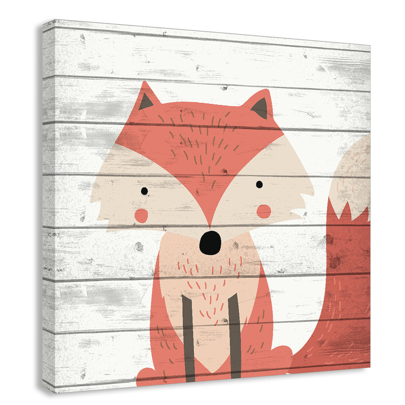 Adhésif décoratif 1 pi Woodland Creatures, Canevas, H 24 po x l 24 po x P 1,5 po