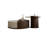Rotating Storage Wood Coffee Table Set