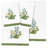 Ensemble de serviettes 4 pièces Botanica-76072148