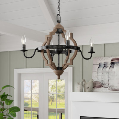 Hadie 4 - Light Dimmable Geometric Chandelier
