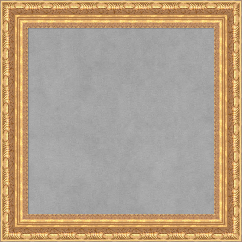 Tableau d'organisation magnétique Versailles avec cadre doré, H 20 po x l 20 po