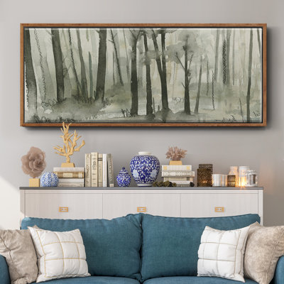 Into the Woods I- Framed Canvas