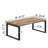 Hulste Modern 47" Coffee Table for Living Room, Oak-1170374311