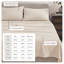 Ensemble de draps en jersey de coton chiné ultra doux-1170797398-1170797393