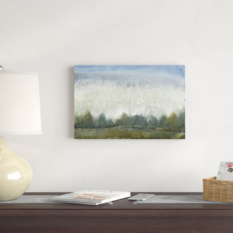 Paysage éthéré II, H 12 po x l 18 po x P 1,25 po