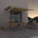 Nilgun Manual Retractable Patio Awning