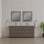 Ensemble de meuble-lavabo double 72 po Arjina-346888430