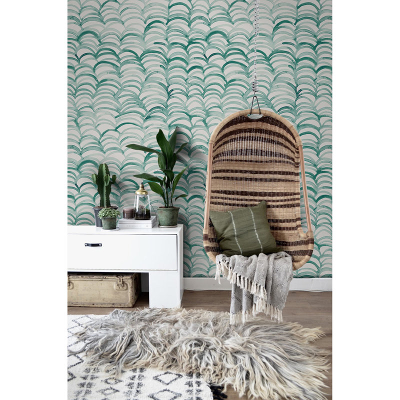 Anneriet Matte Peel & Stick Mural, 416 x 254cm
